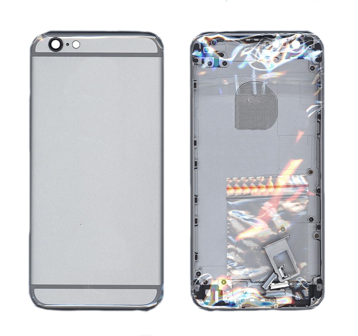 Задняя крышка для iPhone 6S (4.7) серая