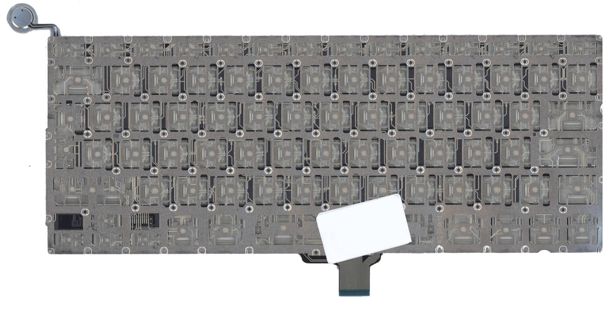 Клавиатура Apple MacBook 13.3" конец 2009 A1342 (MC207LL/A) большой Enter, OEM