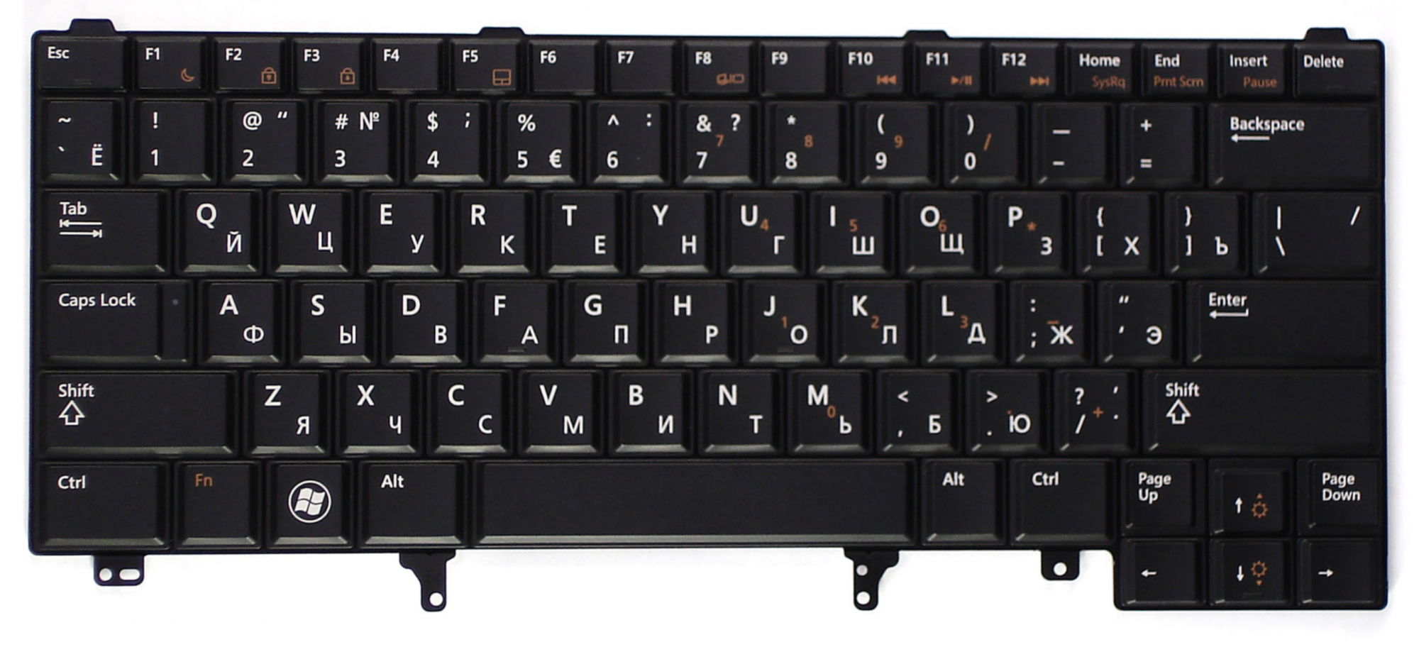 Клавиатура DELL Latitude E5420 без указателя, OEM