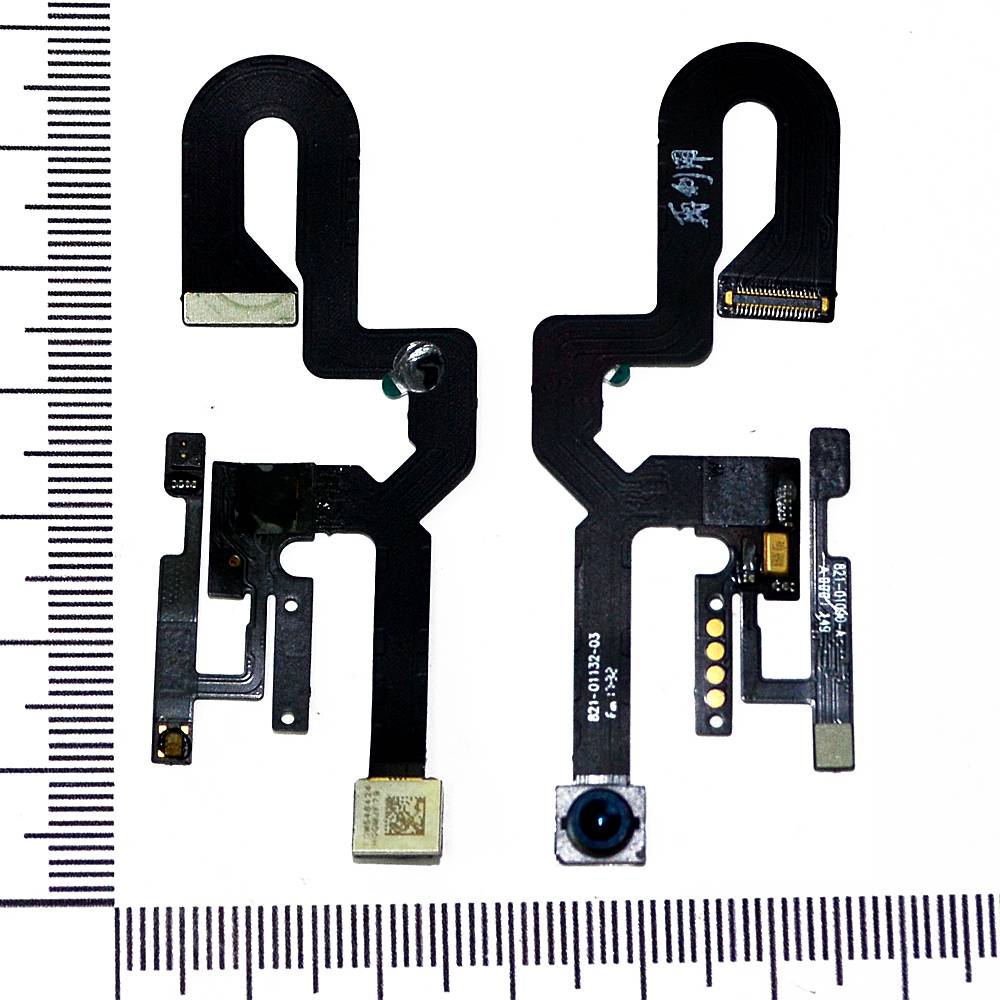 Шлейф iPhone 8 Plus + светочувствительный элемент + фронтальная камера (в сборе)