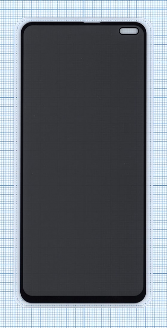 Защитное стекло Privacy "Анти-шпион" для Xiaomi Redmi K30