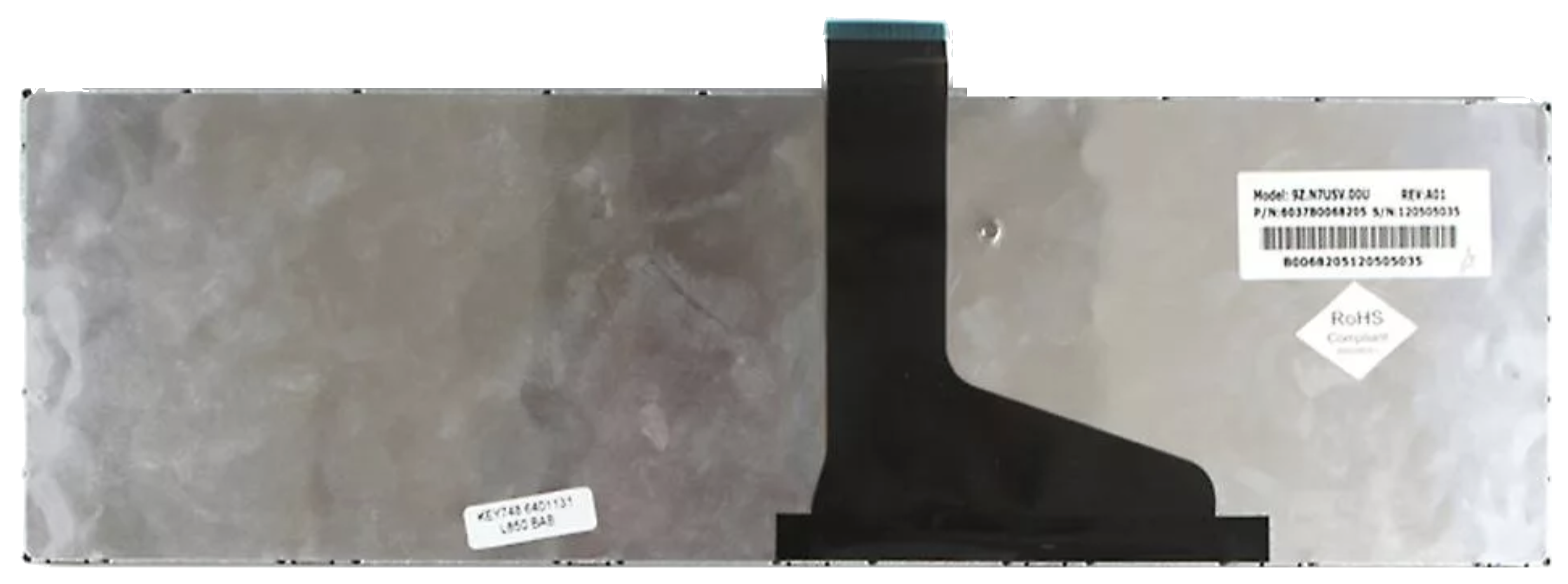 Клавиатура Toshiba Satellite C875 с черной рамкой, OEM