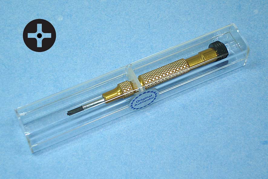 Отвертка 822 крестовая 2.5 со штырём для выкручивания втулок в iPhone