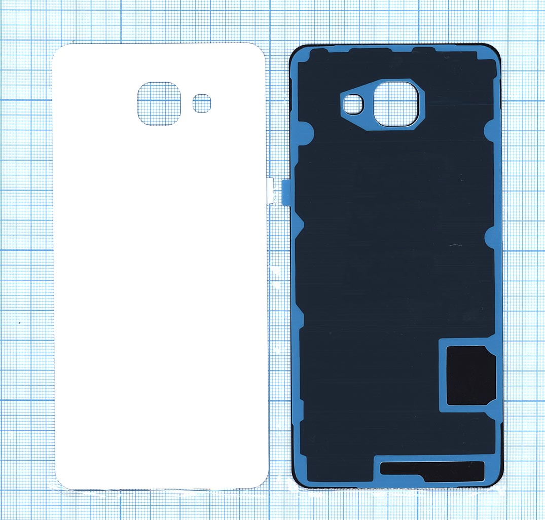 Задняя крышка для Samsung A710 Galaxy A7 (2016) белая