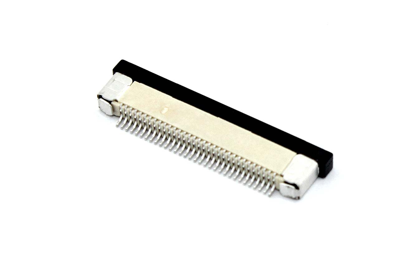 Разъем FPC  Half Coverage Bottom Contact 0.5K-BX-32PWB 32 pin высота 2мм шаг 0,5мм