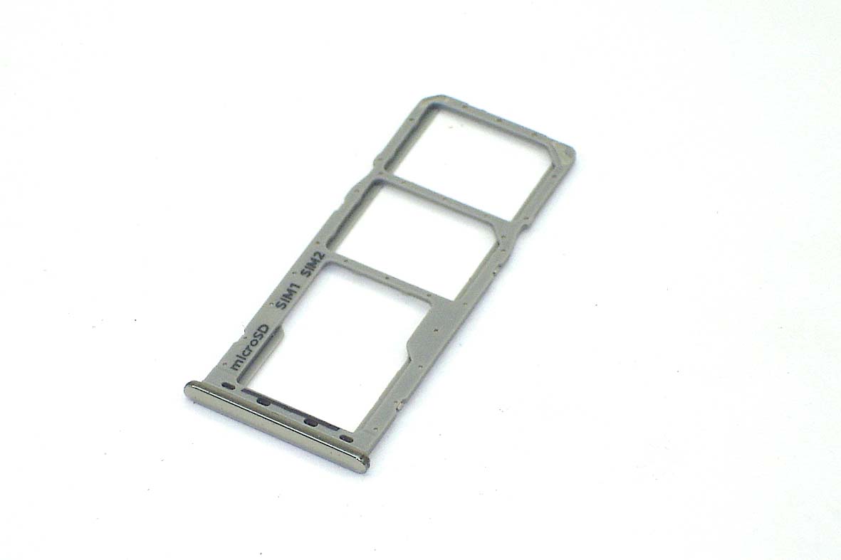Лоток для SIM-карты Samsung Galaxy A50 (A505F) серебристый