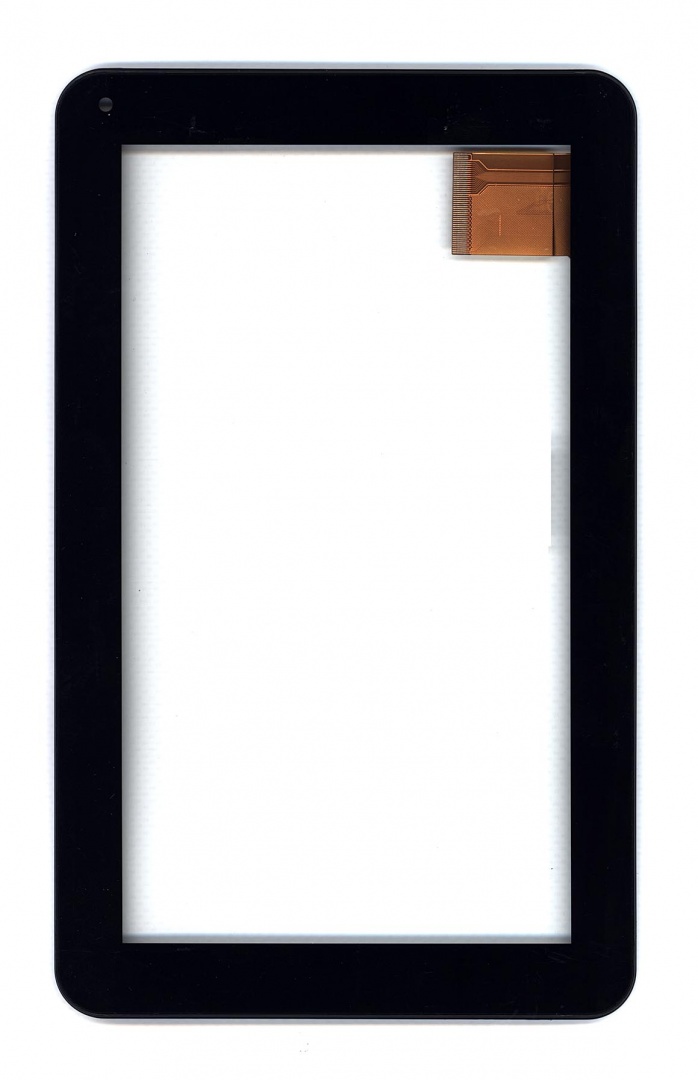 Сенсорное стекло (тачскрин) для Irbis TS90 черное с рамкой