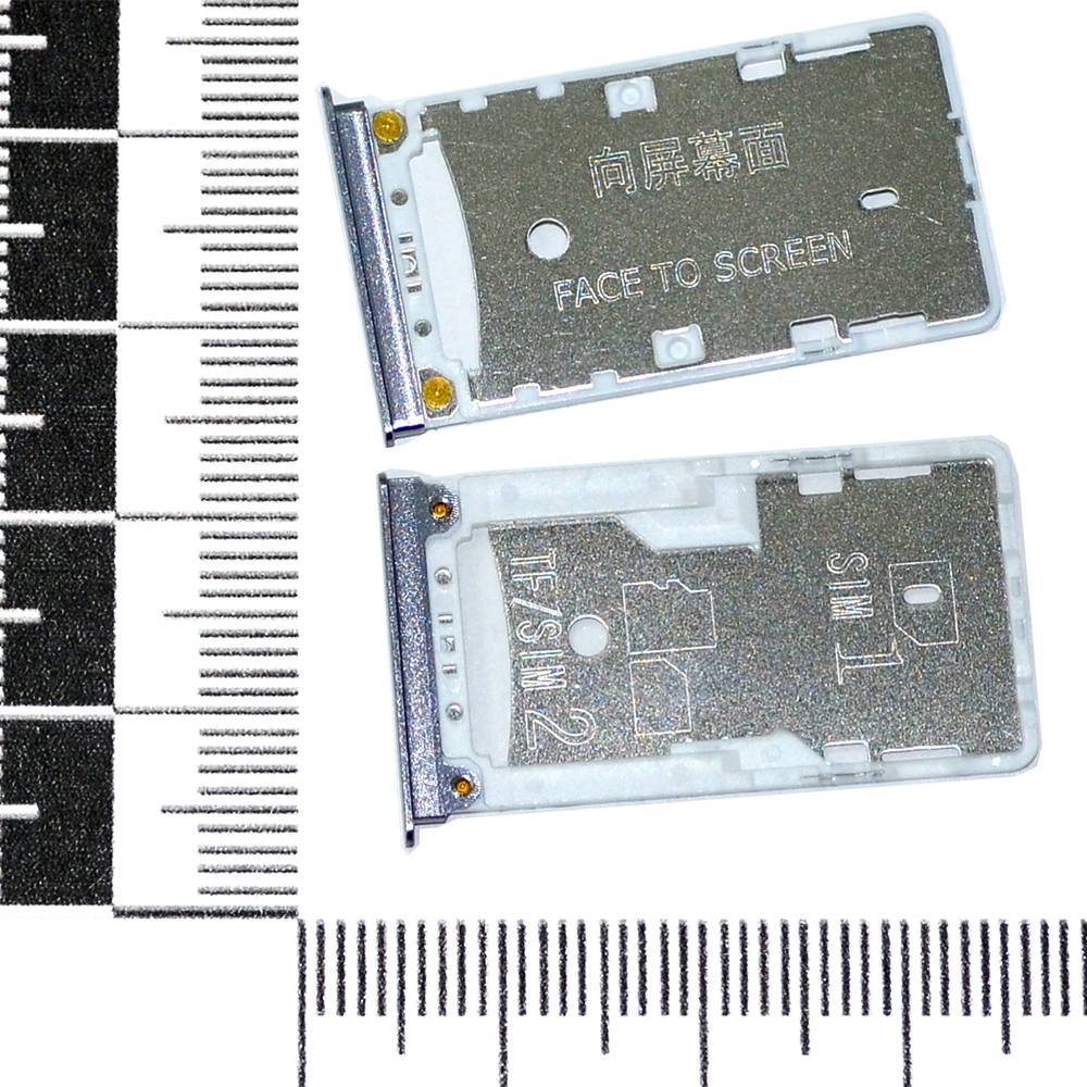 Держатель сим-карты Xiaomi MiMax/MiMax2 серый