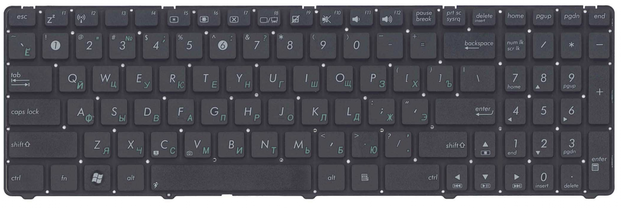 Клавиатура Asus K60IN OEM