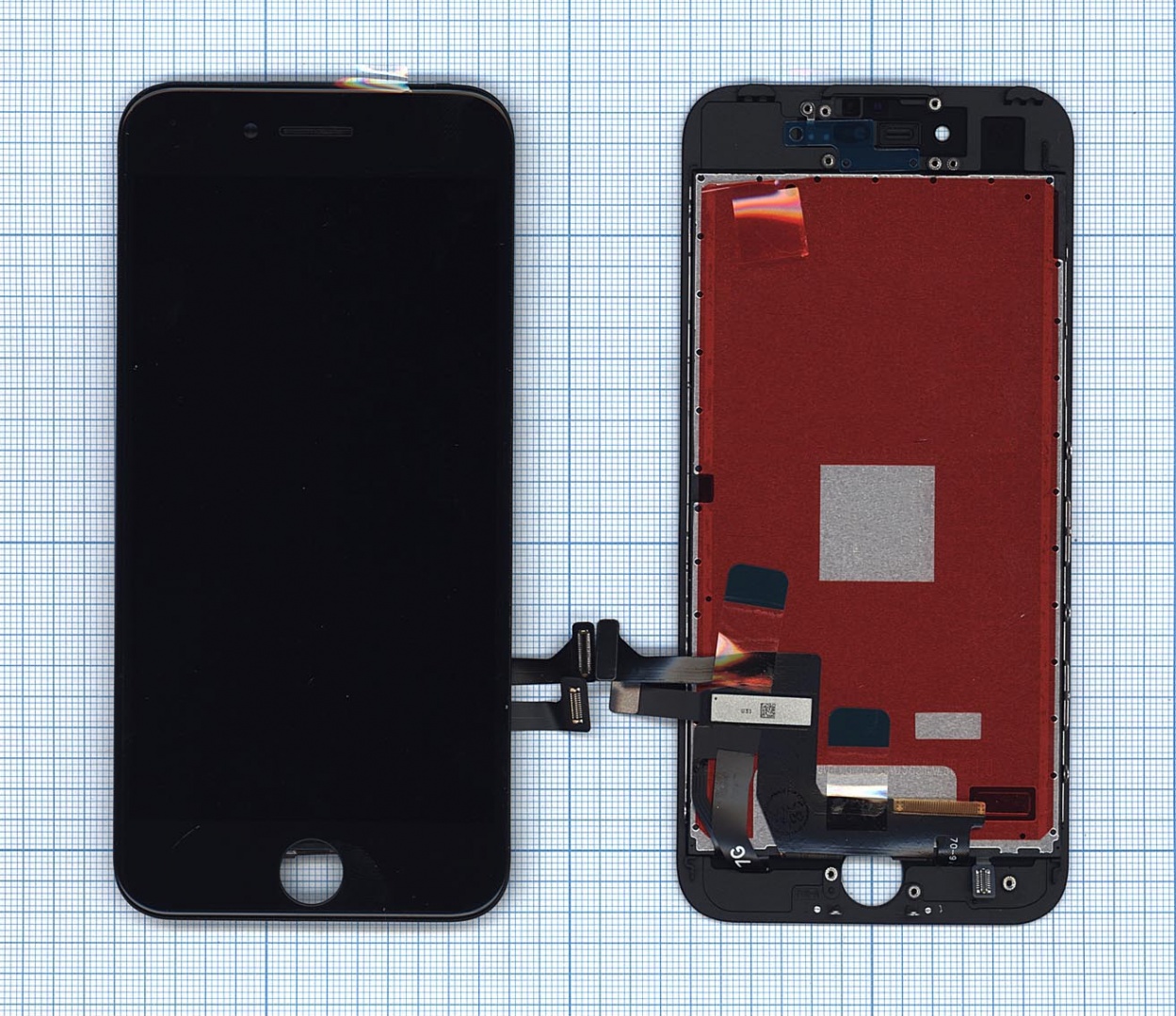 Дисплей для iPhone 7 в сборе с тачскрином (AAA) черный