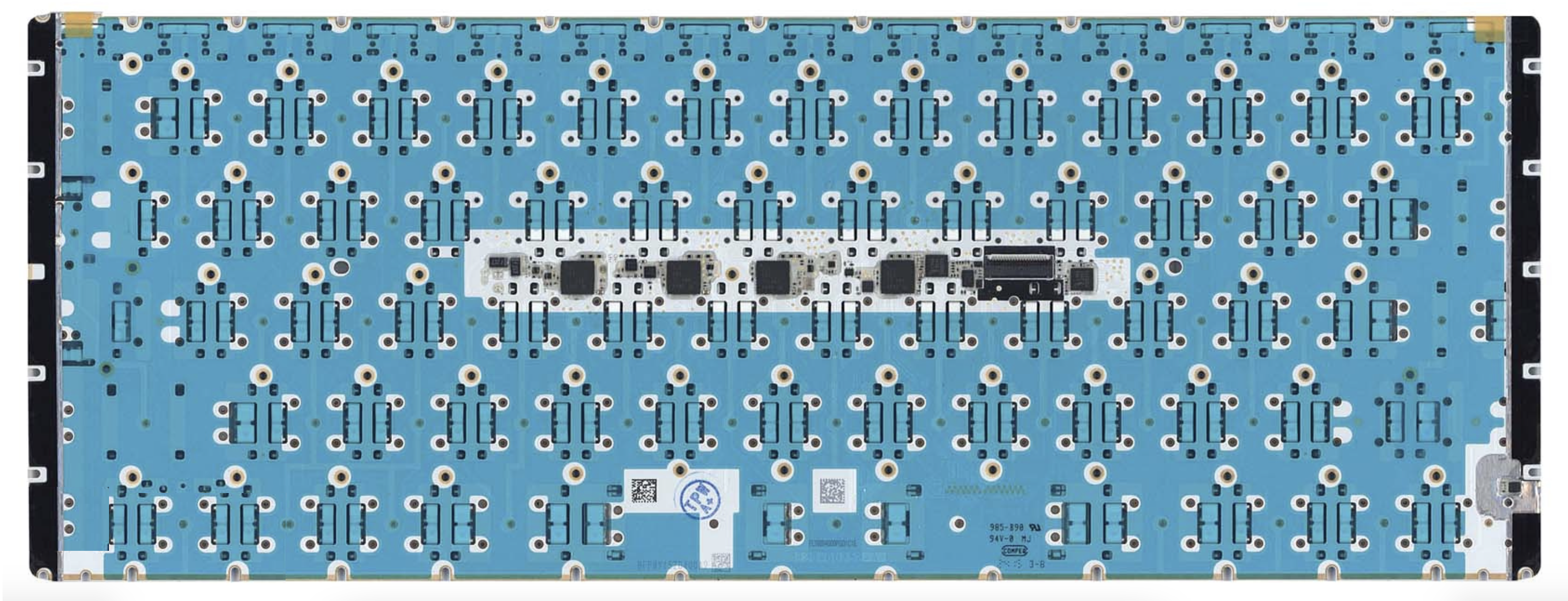 Клавиатура Apple MacBook 12" 2017 A1534 (MNYK2LL/A) большой Enter, OEM