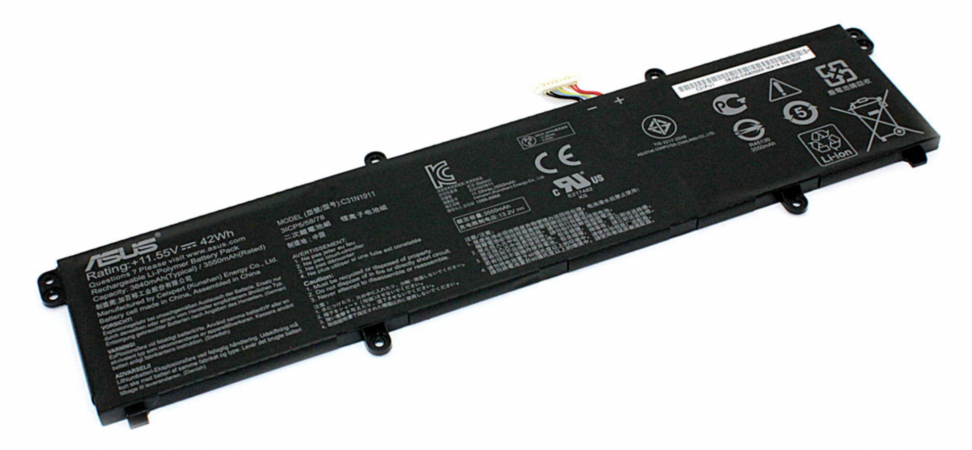 Аккумулятор Asus A413FF 11.55V, 42Wh, Original