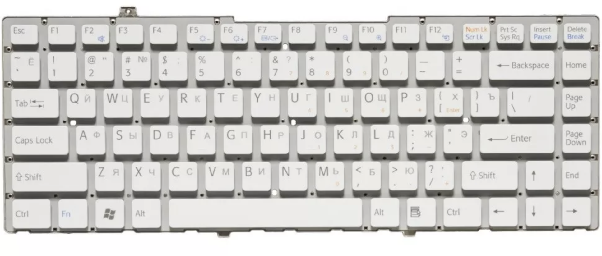 Клавиатура Sony VAIO VGN-FW518F/B OEM
