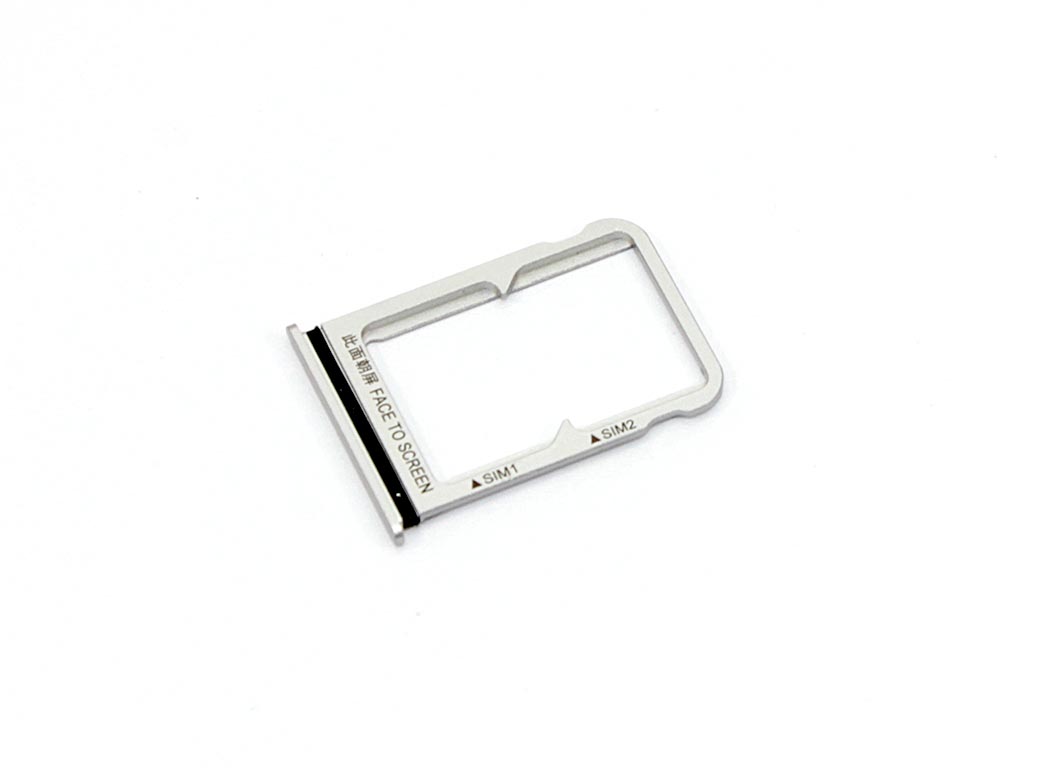 Лоток для SIM-карты Xiaomi Mi 8 серебристый