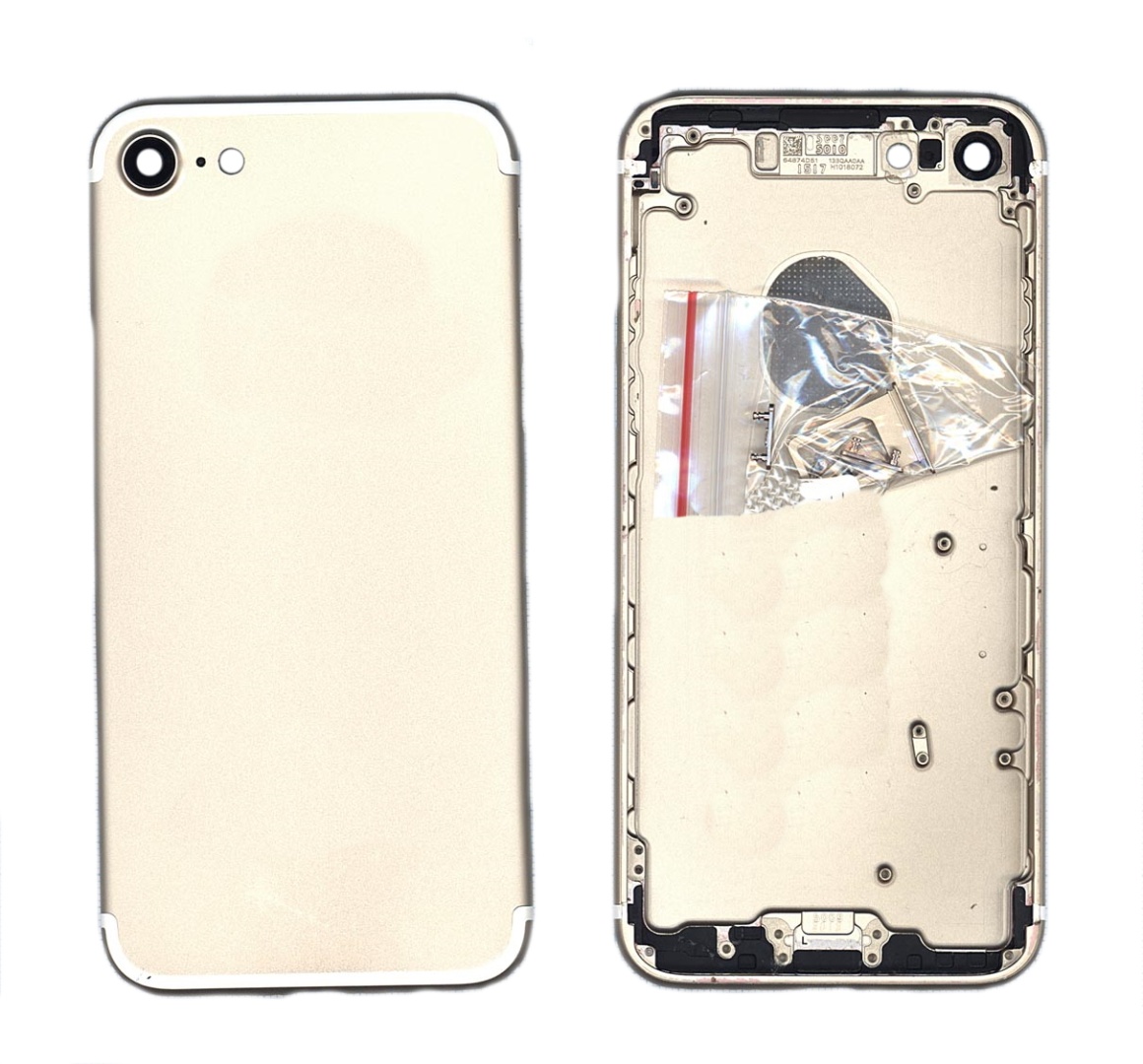 Задняя крышка для iPhone 7 (4.7) золотая