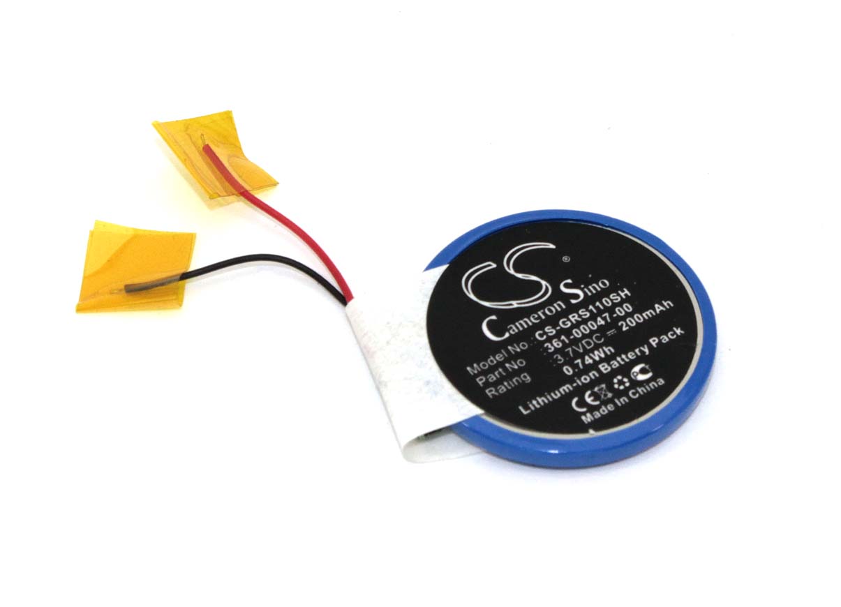Аккумуляторная батарея CameronSino для  Garmin Approach S1, S3, S4 (CS-GRS110SH)
