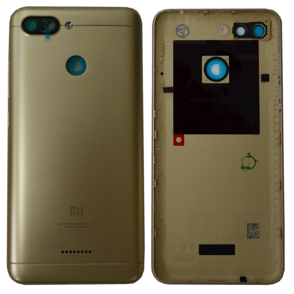 Задняя крышка Xiaomi Redmi6 золото