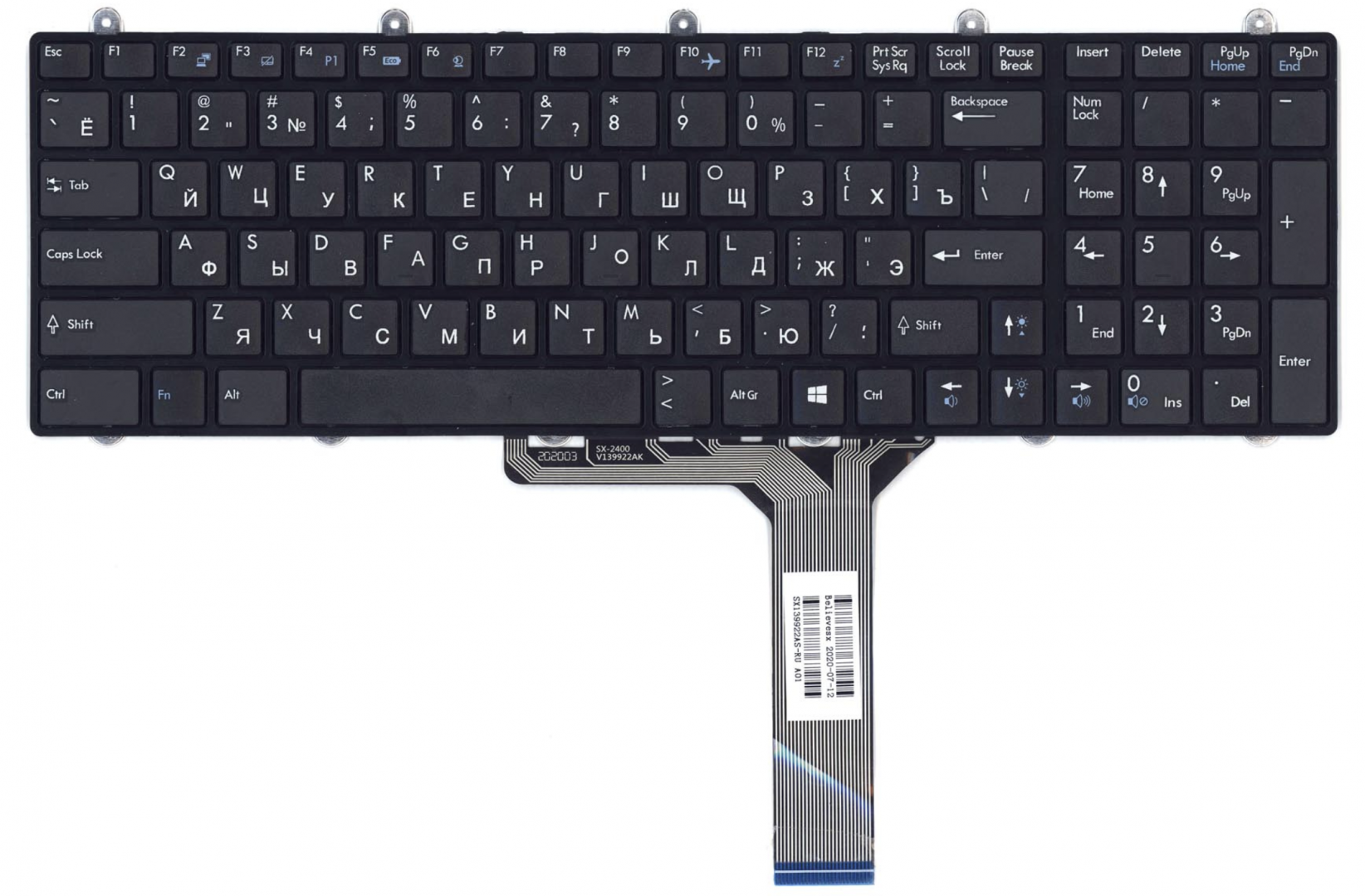 Клавиатура MSI GT83VR 7RF(Titan SLI)-249RU OEM