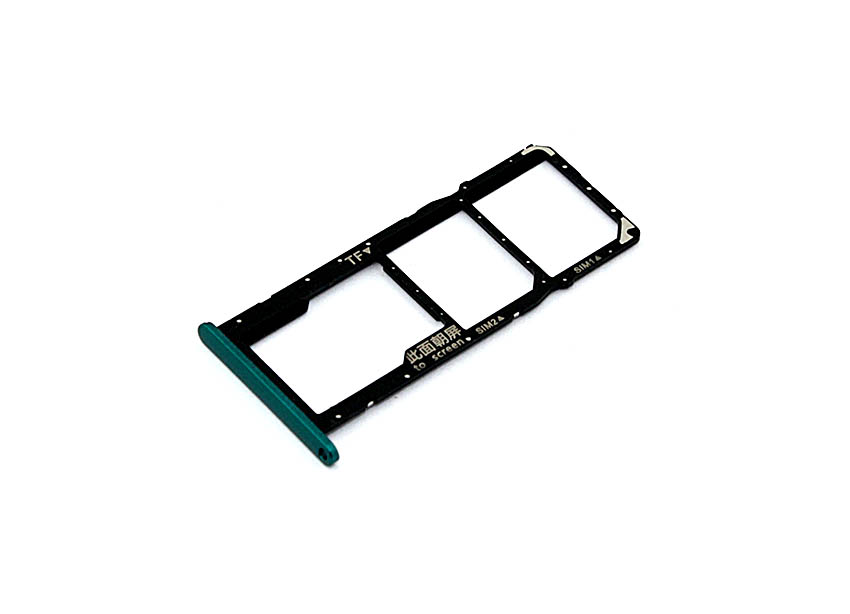 Лоток для SIM-карты Huawei Y6p зеленый
