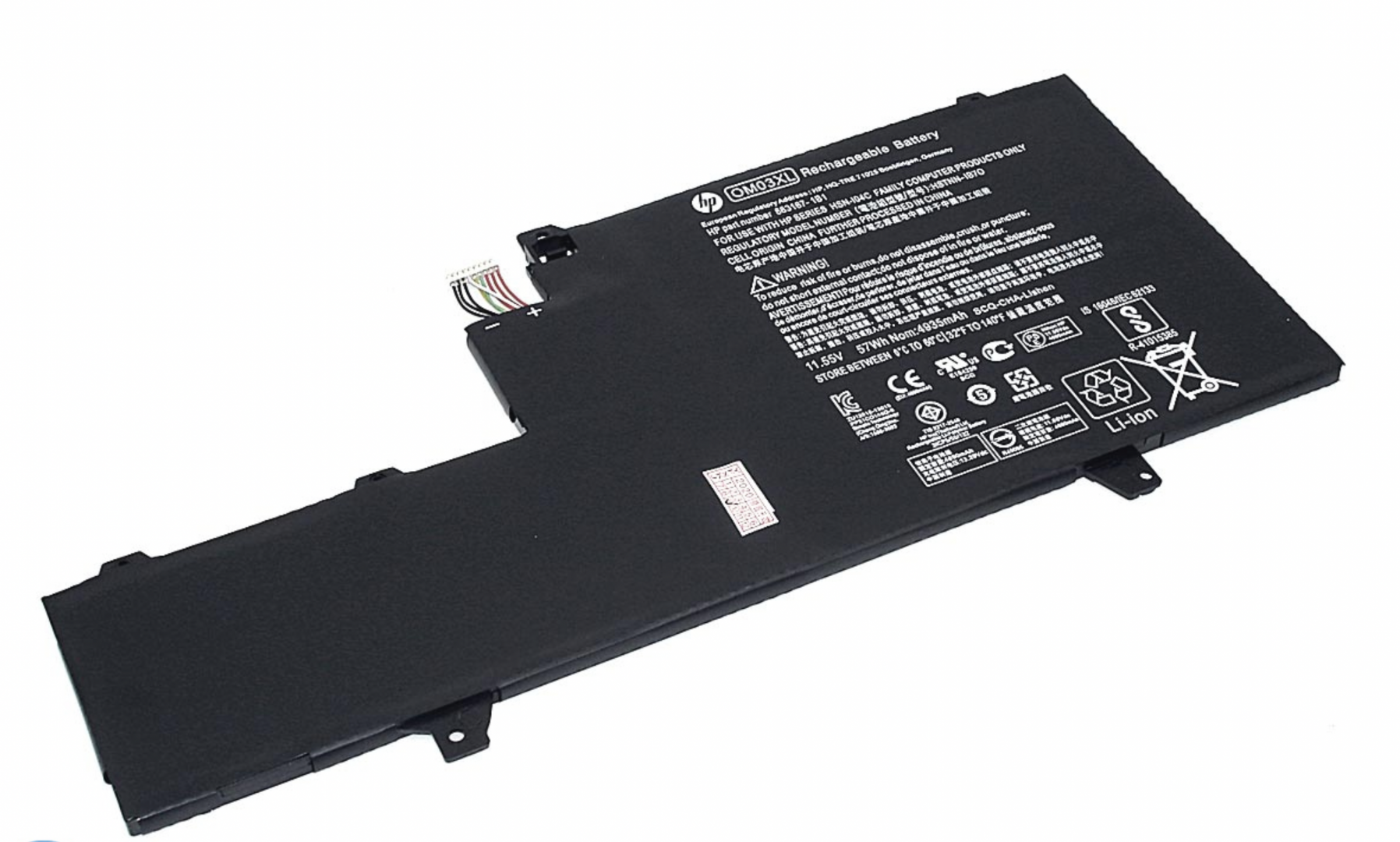 Аккумулятор HP EliteBook x360 1030 G2 11.55V, 57Wh, OEM