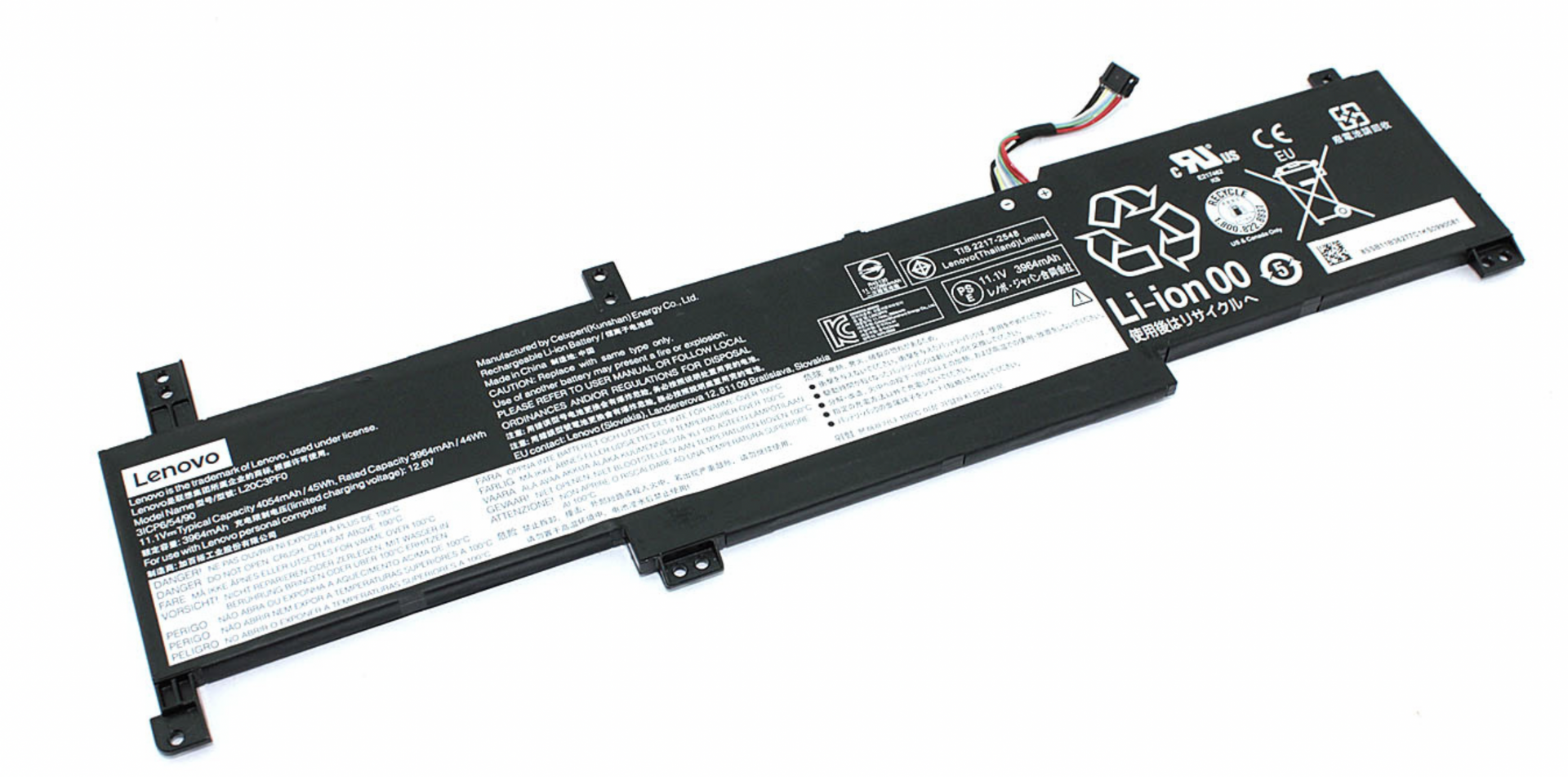 Аккумулятор Lenovo IdeaPad 3-14ALC6 11.1V, 45Wh, Original