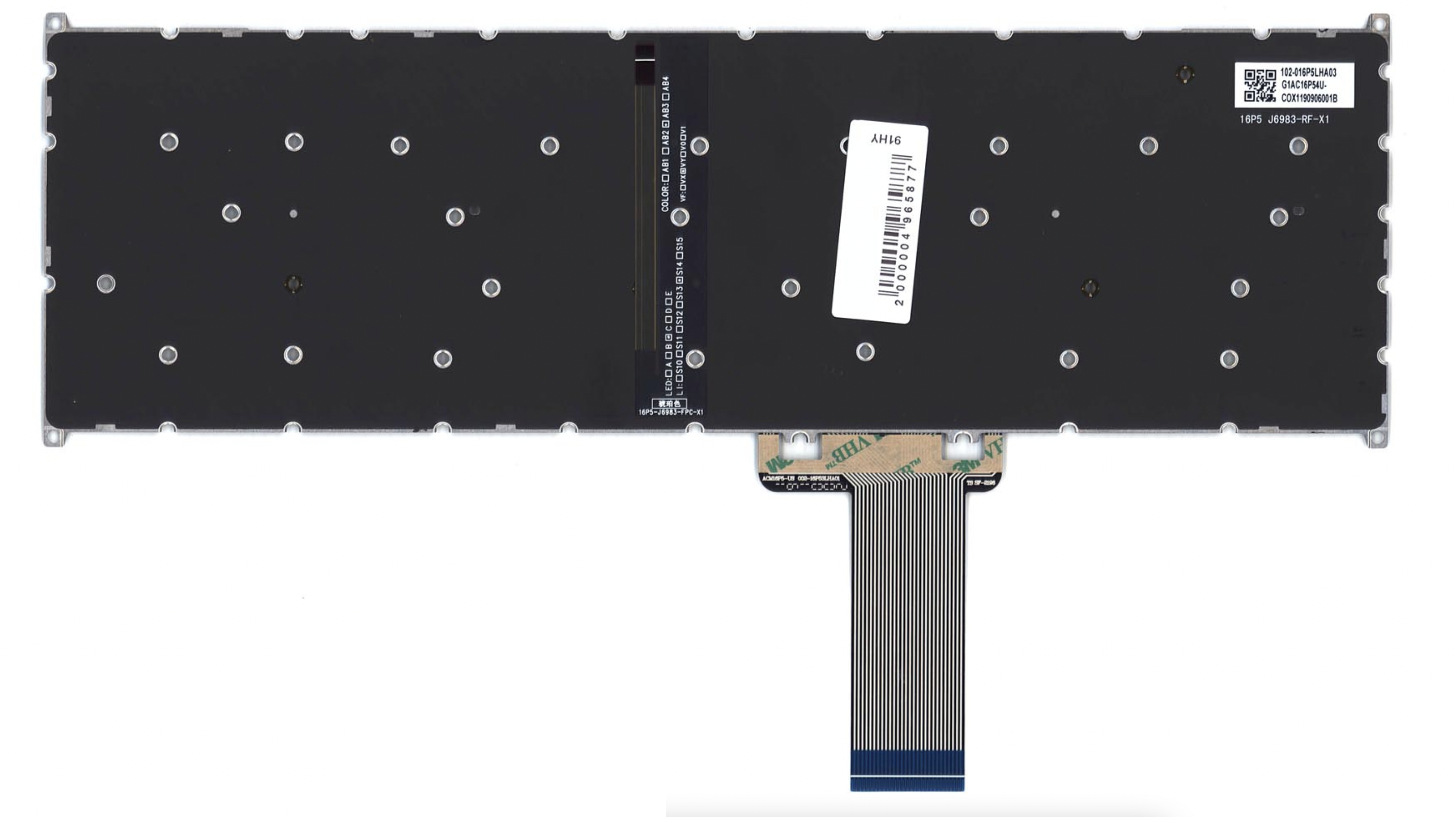 Клавиатура Acer Spin 5 SP515-51 с подсветкой, OEM