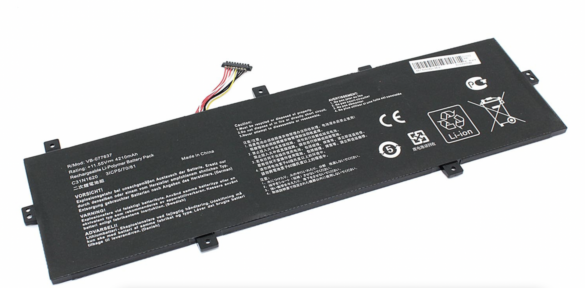 Аккумулятор ASUS Zenbook UX430 11.55V, 3400mAh, OEM