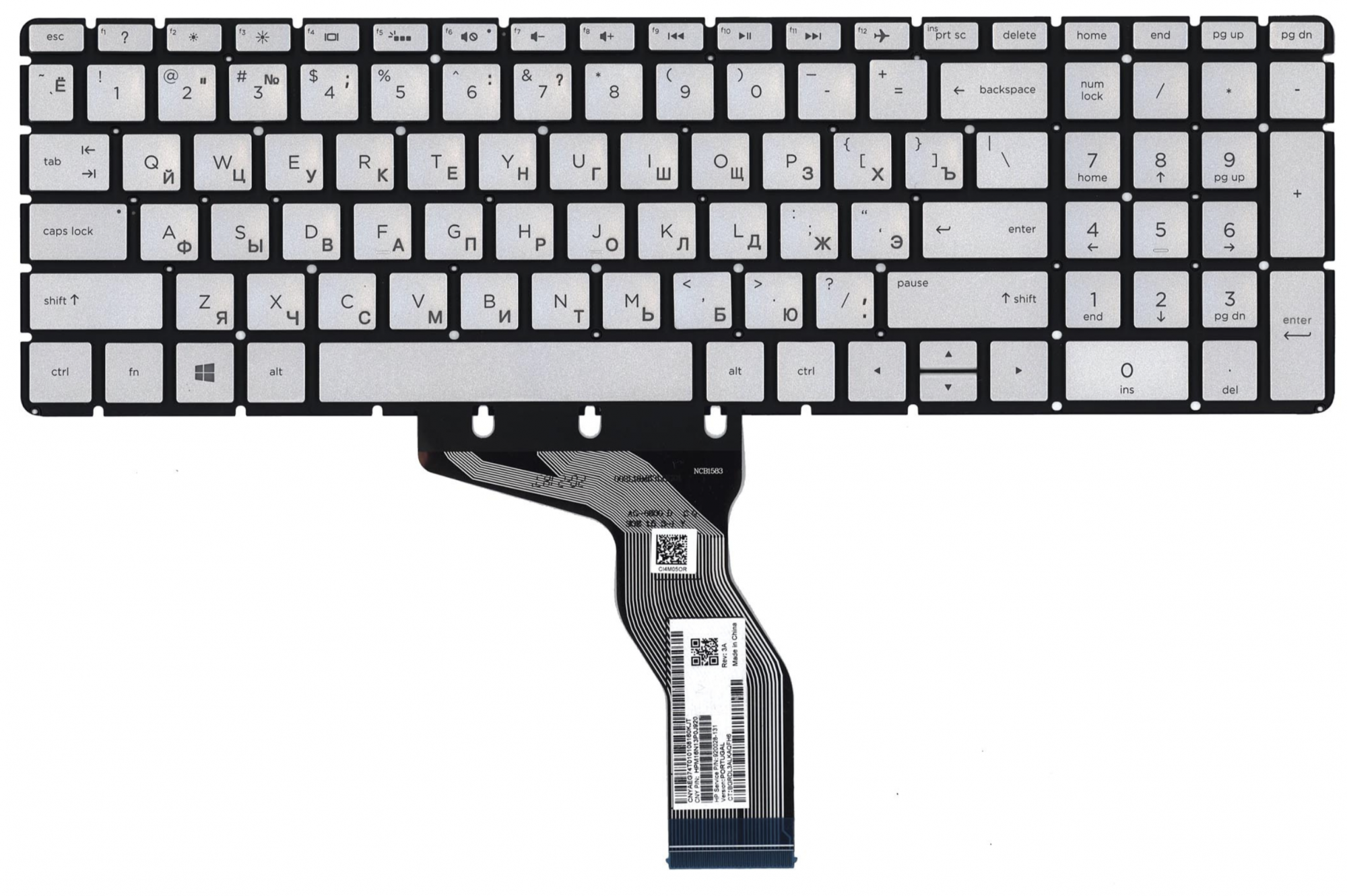 Клавиатура HP 250 G6 OEM