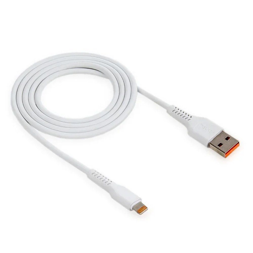 Кабель USB - Lightning 8-pin WALKER C315 белый (1м)