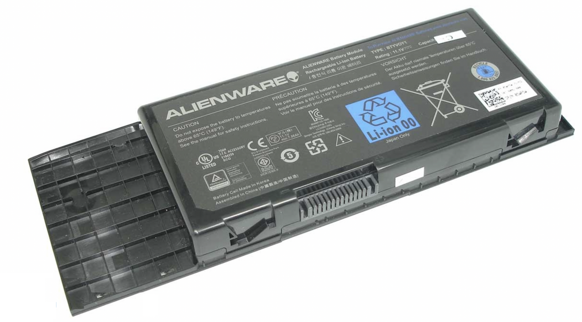 Аккумулятор DELL Alienware M17x 11.1V, 90Wh, Original