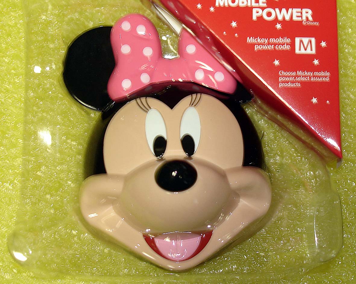 Универсальный внешний аккумулятор Powerbank Minnie mouse 5200mAh
