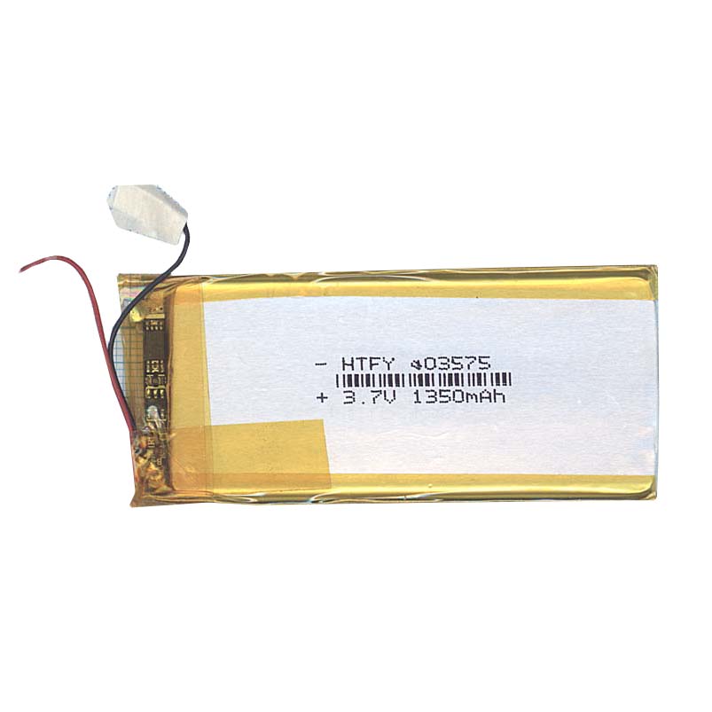 Аккумулятор Li-Pol (батарея) 4*35*75мм 2pin 3.7V/1350mAh