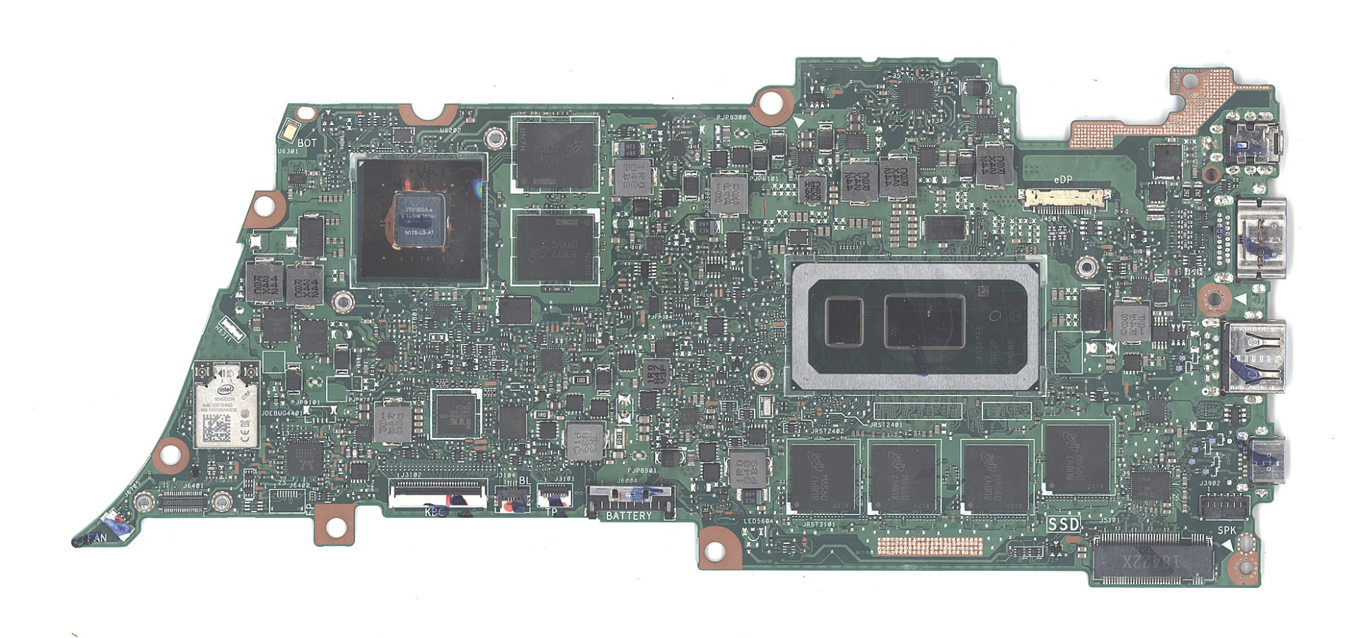 Материнская плата для Asus UX433FN 16G/I7-8565U