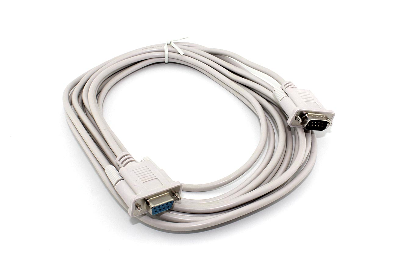 Кабель с разъёмами DB9 мама-папа 5 м