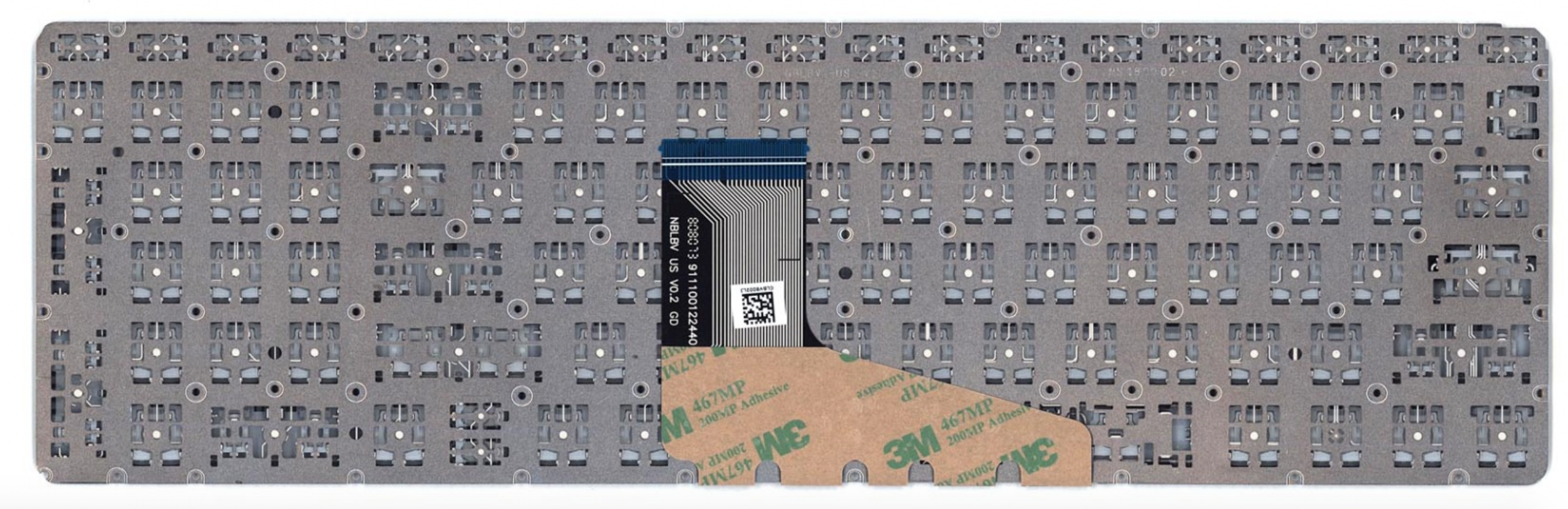 Клавиатура HP ﻿Spectre X360 15-CH011DX с подсветкой, OEM