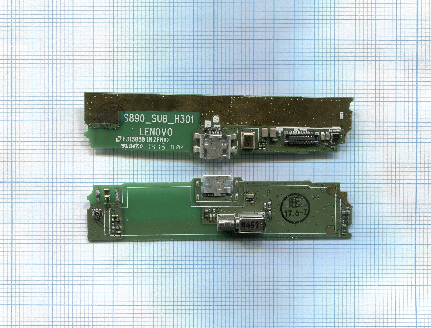 Плата разъема питания с микрофоном для Lenovo S890