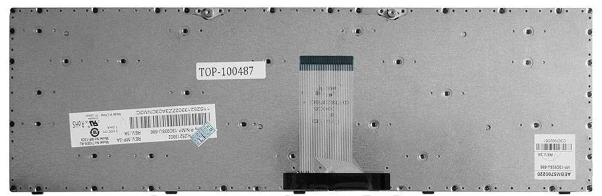 Клавиатура Lenovo IdeaPad M5400 без рамки, OEM