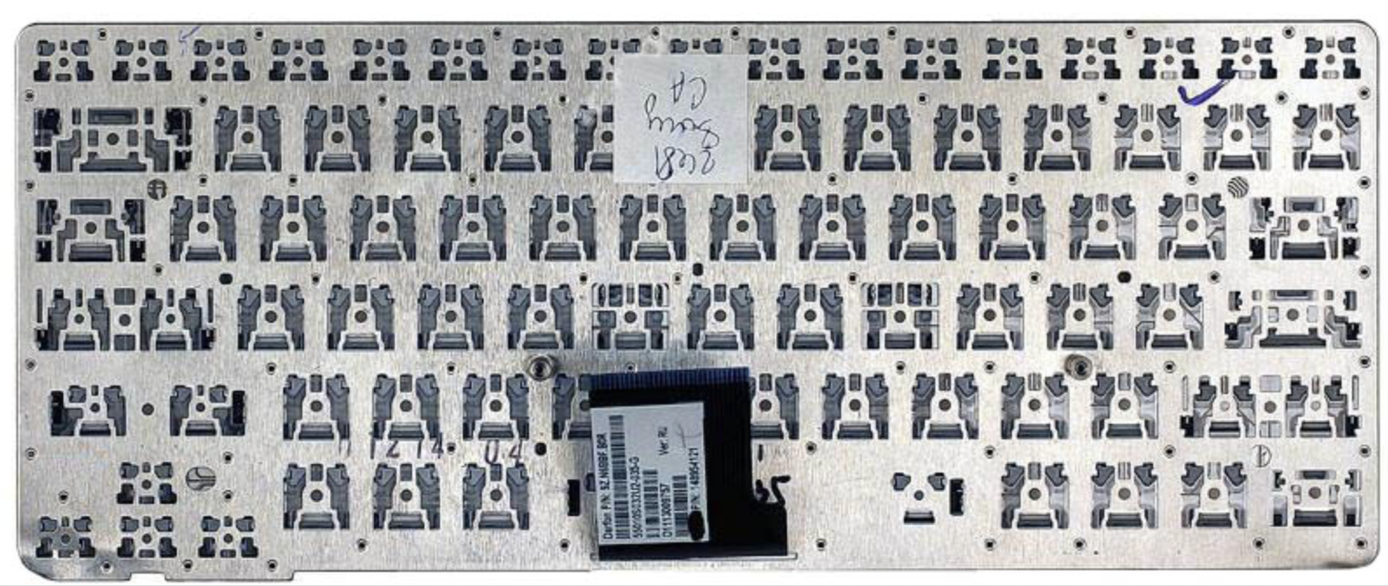 Клавиатура Sony VAIO VPC-CA3X1R/PI серебристая, без рамки, OEM