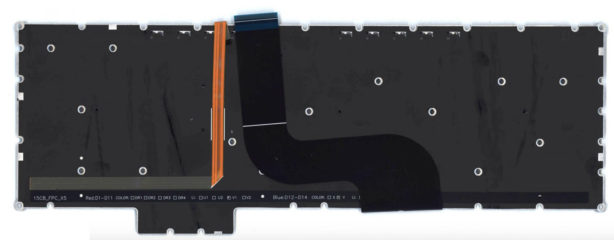 Клавиатура Acer Predator 17 G9-791 с подсветкой, OEM