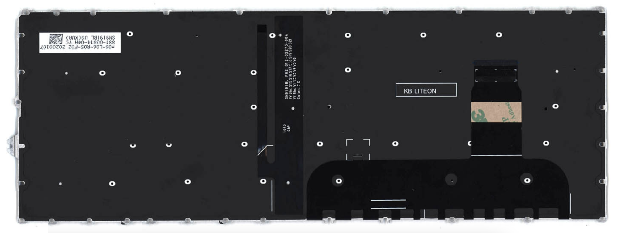 Клавиатура HP EliteBook 840 G7 с подсветкой, без указателя OEM