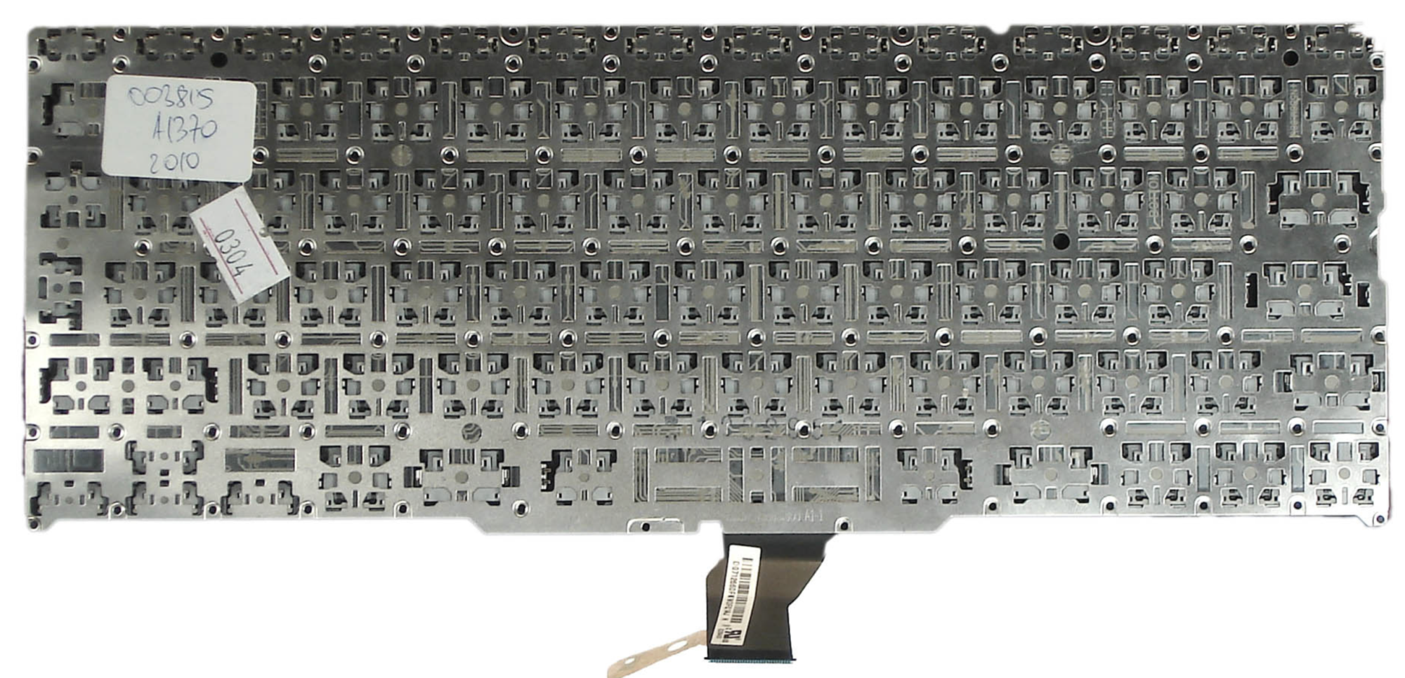 Клавиатура Apple MacBook Air 11.6" начало 2014 A1465 (MD711LL/B) большой Enter, без подсветки, OEM