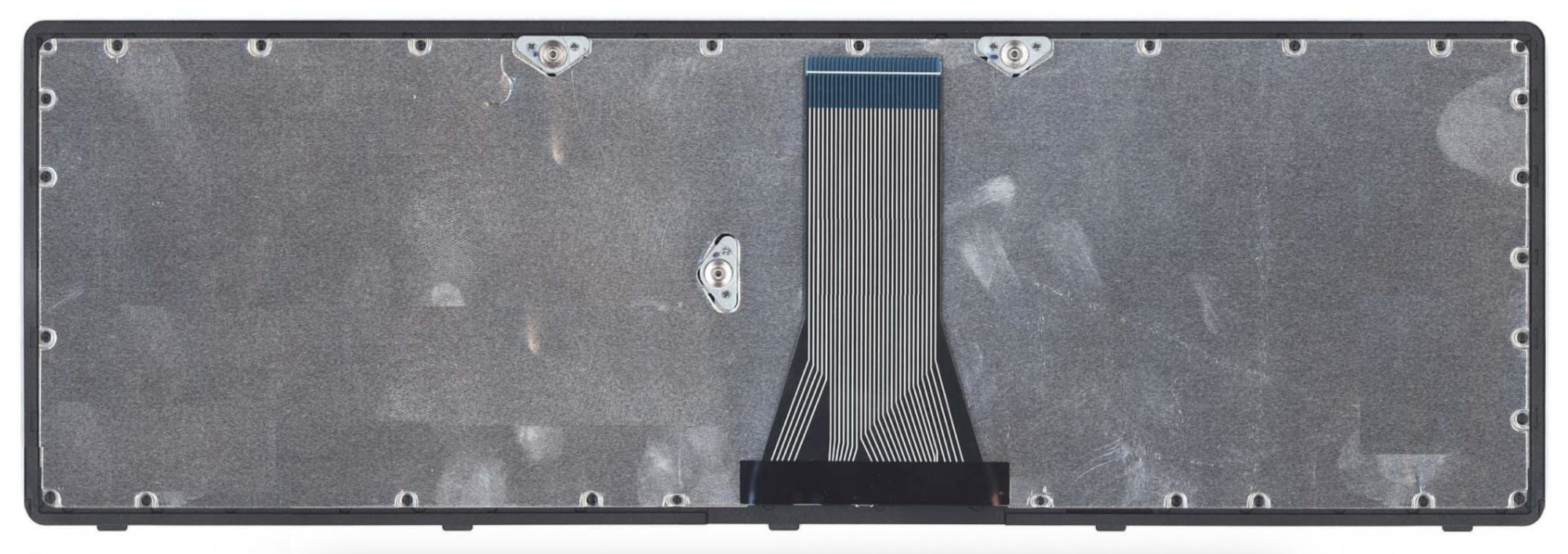 Клавиатура Lenovo IdeaPad Flex G505S с серебристой рамкой, OEM