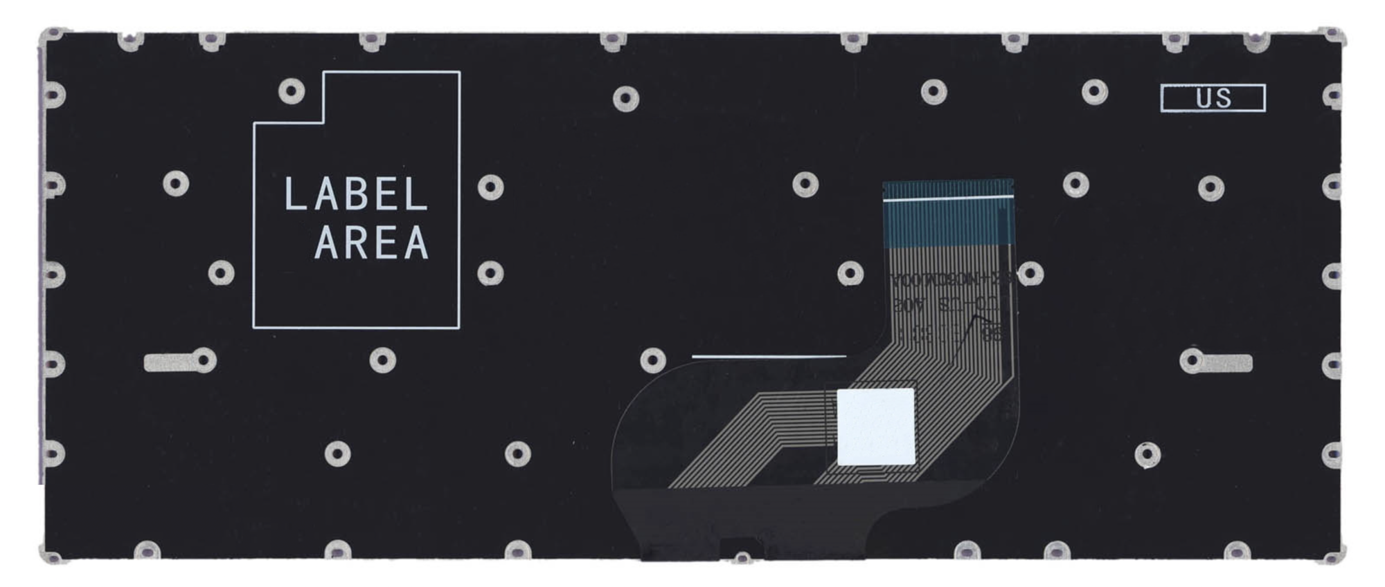 Клавиатура Dell Inspiron 11 3000 без рамки, OEM