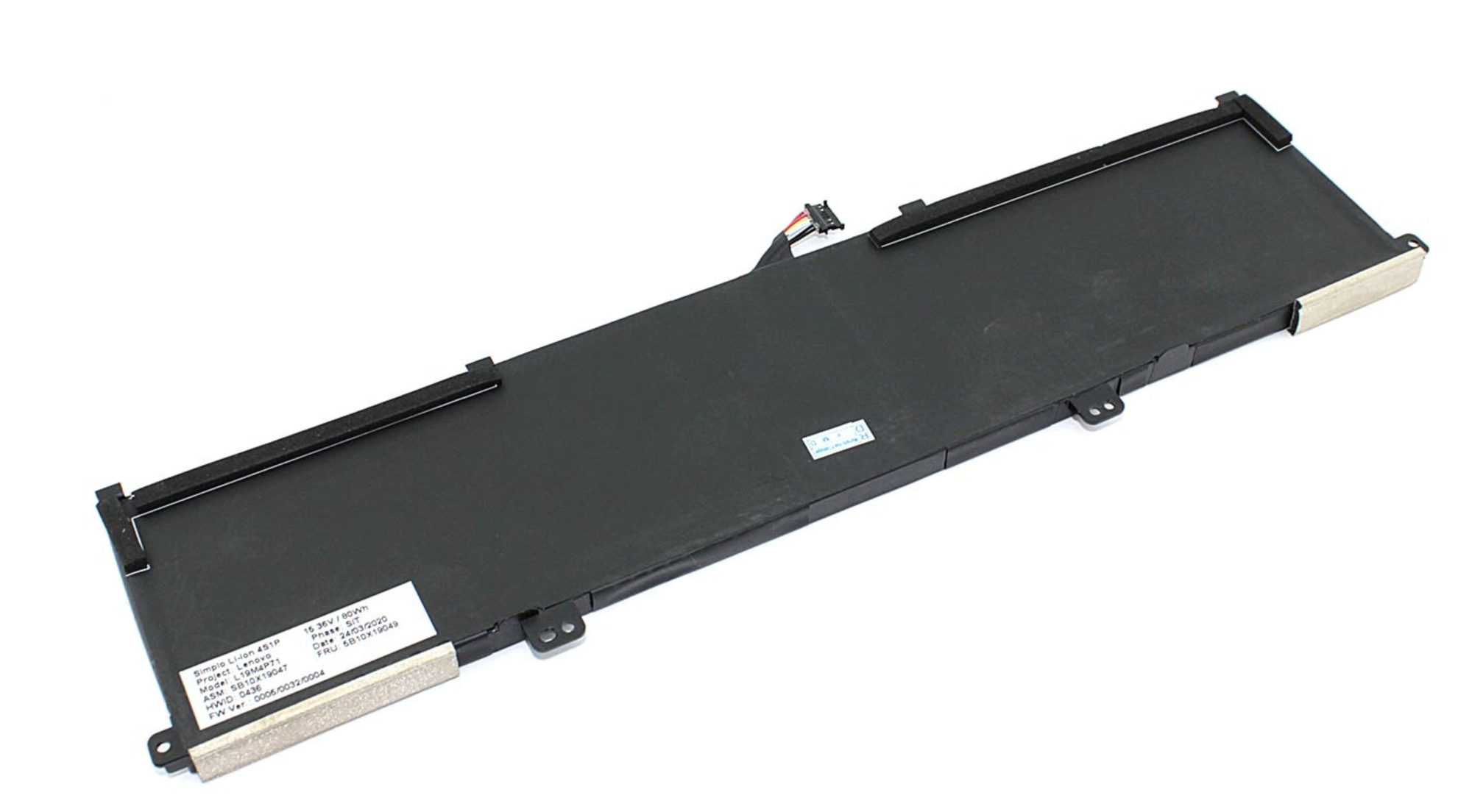 Аккумулятор Lenovo ThinkPad P1 Gen 3 15.36V, 5235mAh, Original