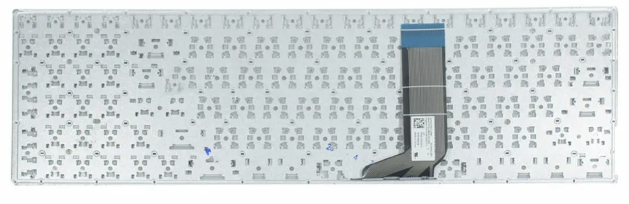 Клавиатура ASUS X756UV белая, без рамки, гор. Enter, OEM