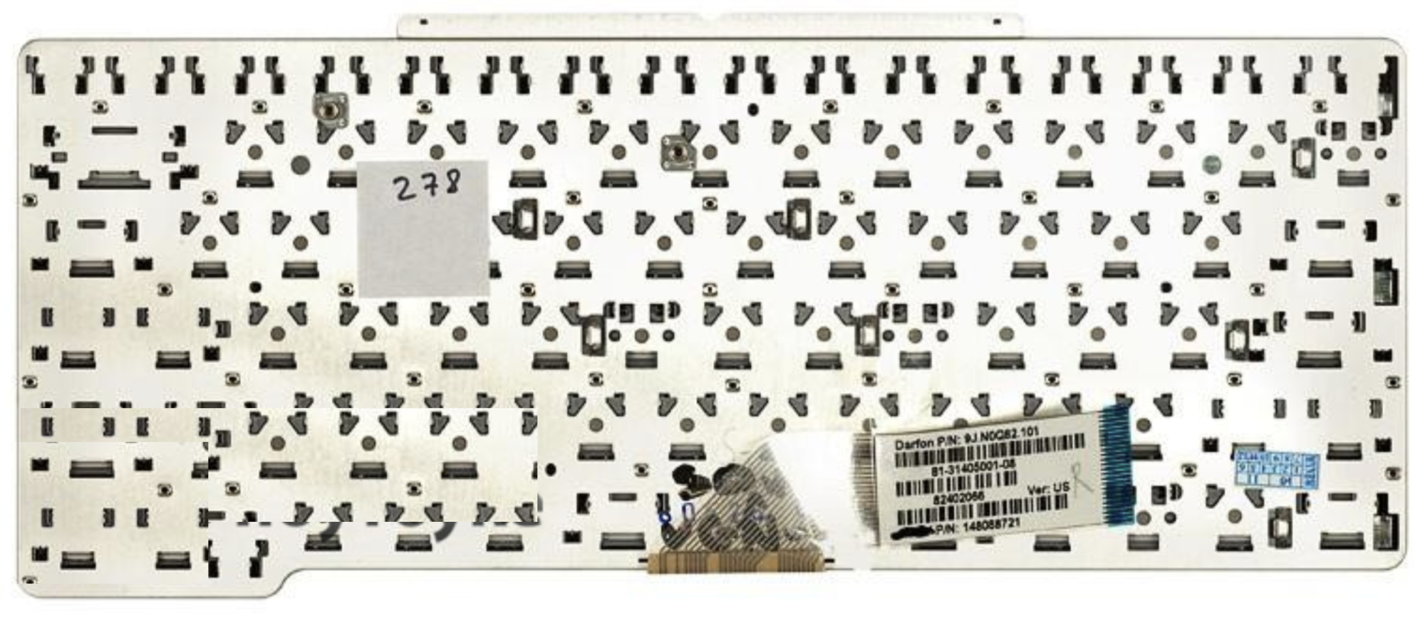 Клавиатура Sony VAIO VGN-SR51RF/S без рамки, OEM