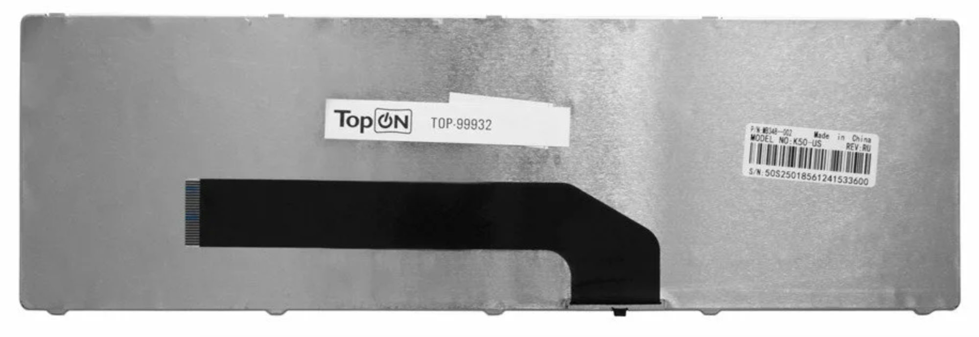 Клавиатура ASUS K50ID глянцевая, с рамкой, OEM