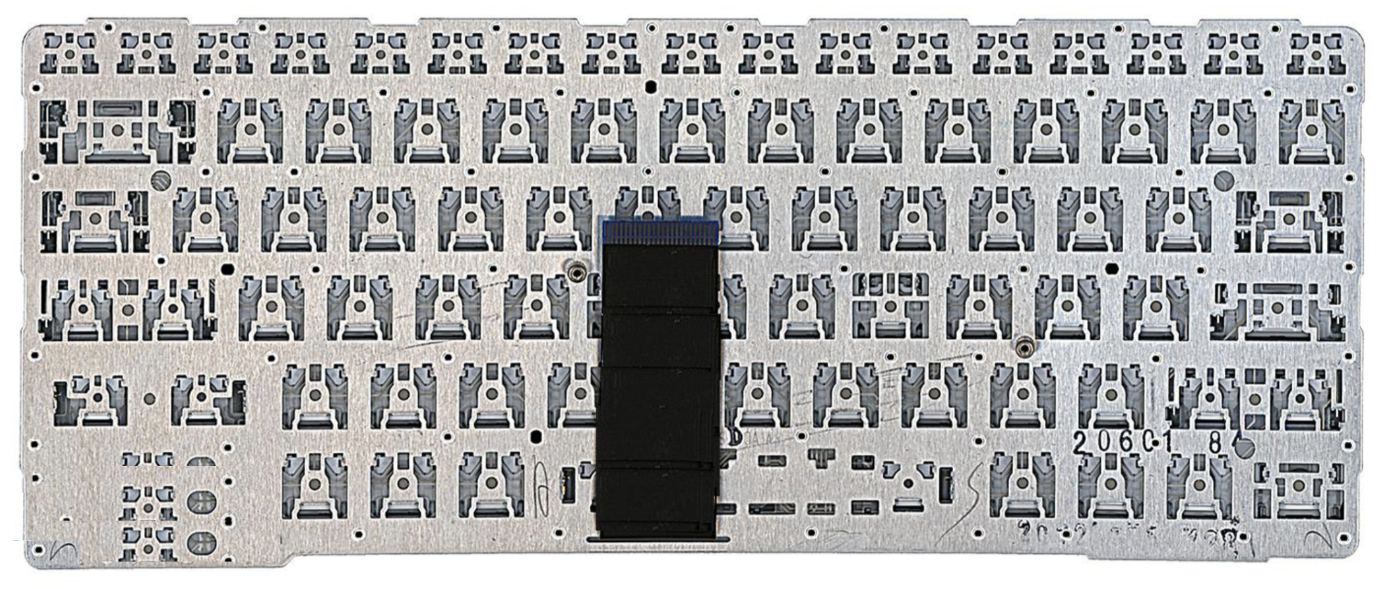 Клавиатура Sony VAIO SVE14A1X1RH.RU3 серебристая, без рамки, OEM