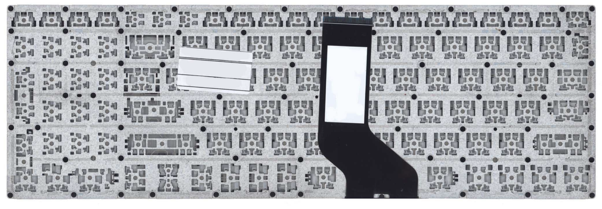 Клавиатура Acer TravelMate P257 чёрная OEM