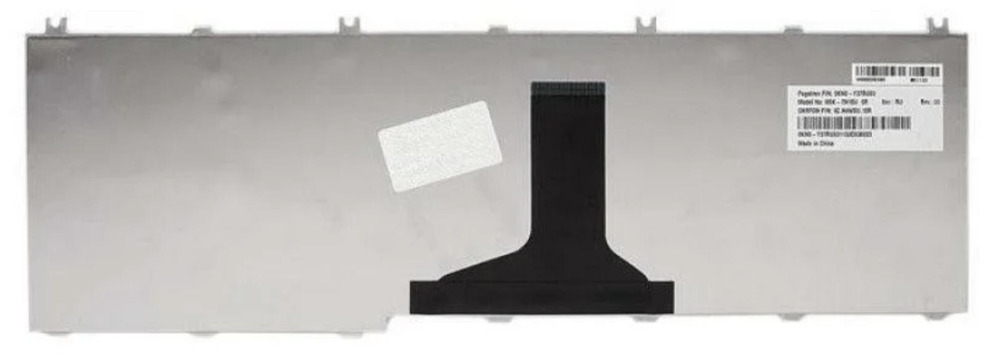 Клавиатура Toshiba Satellite L750 белая, OEM